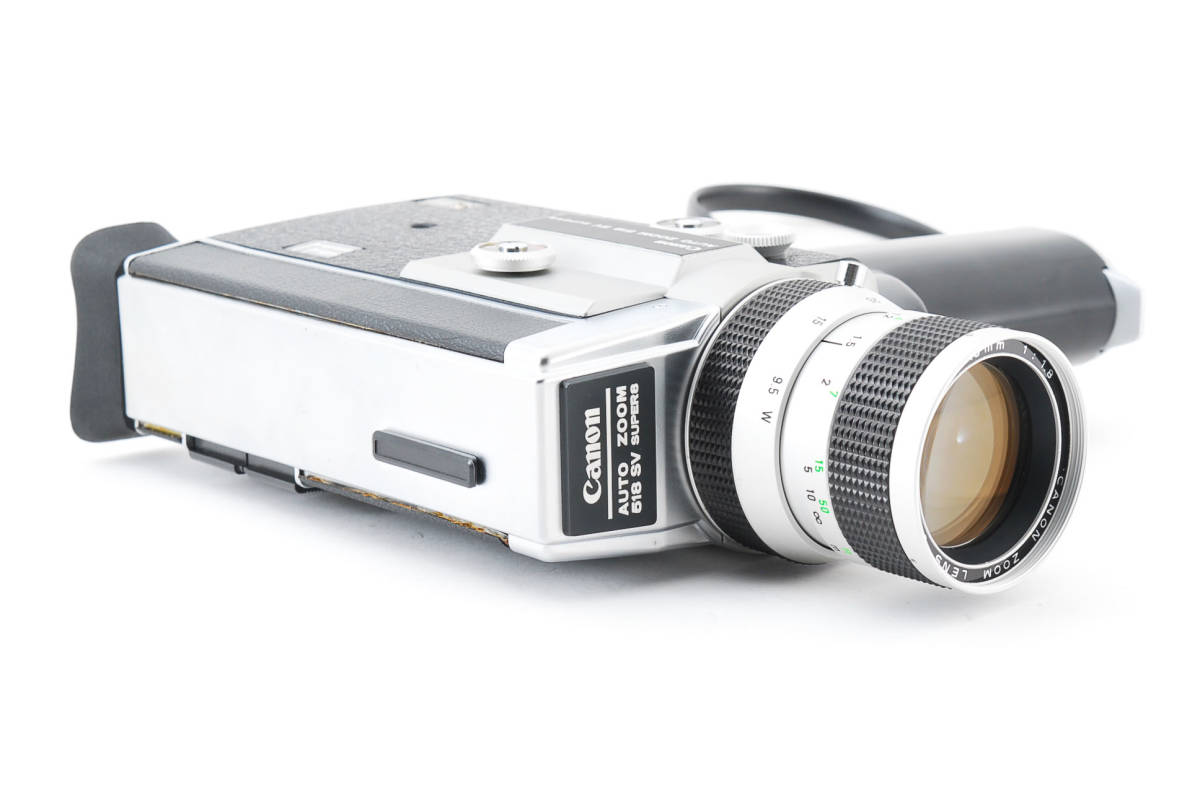■ 美品 ■ キャノン　Canon AUTO ZOOM 518SV Super8 Movie Camera【革ケース付】#2263M2MA2-6