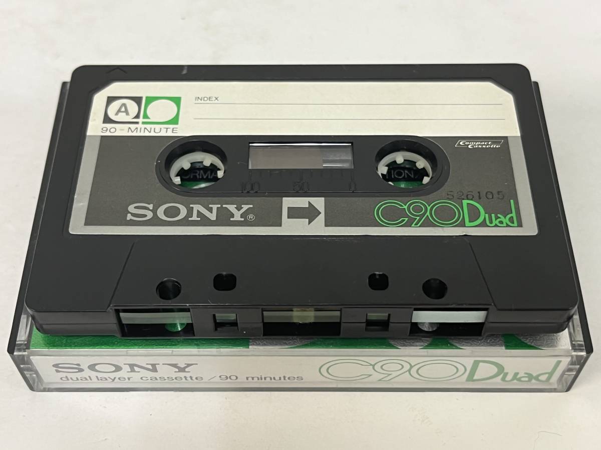 *0V276 SONY cassette tape Fe-Cr POSITION dual layer Duad/C90 other 8 pcs set 0*