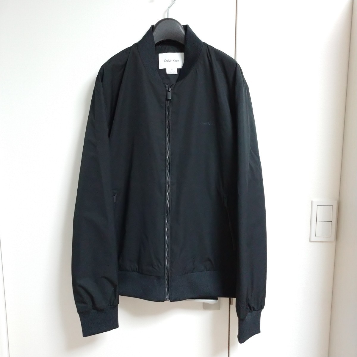 未使用品】Calvin Klein ジャケット M 黒 カルバン・クライン ブラック