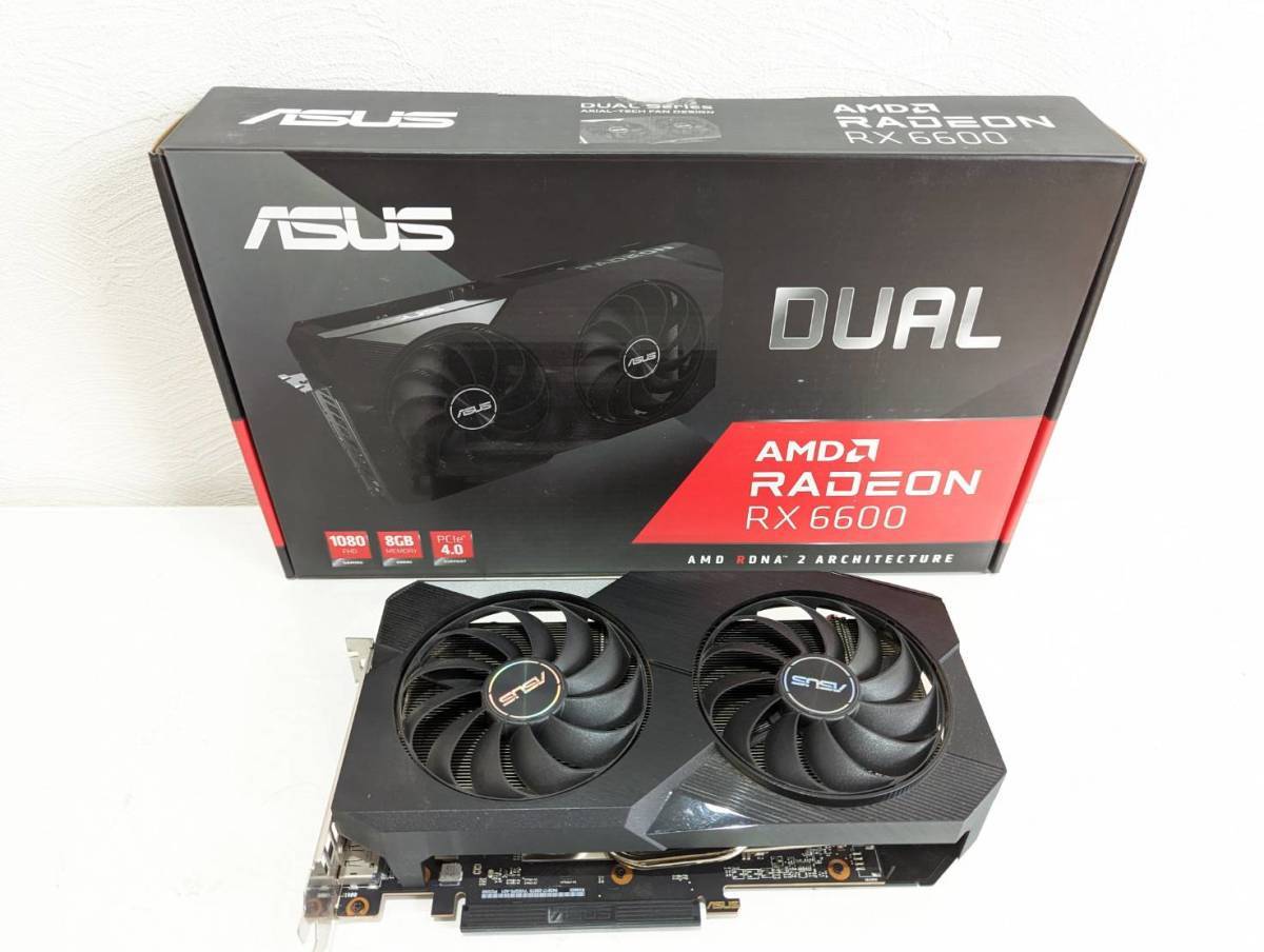 ASUS DUAL-RX6600-8G 美品 | myglobaltax.com