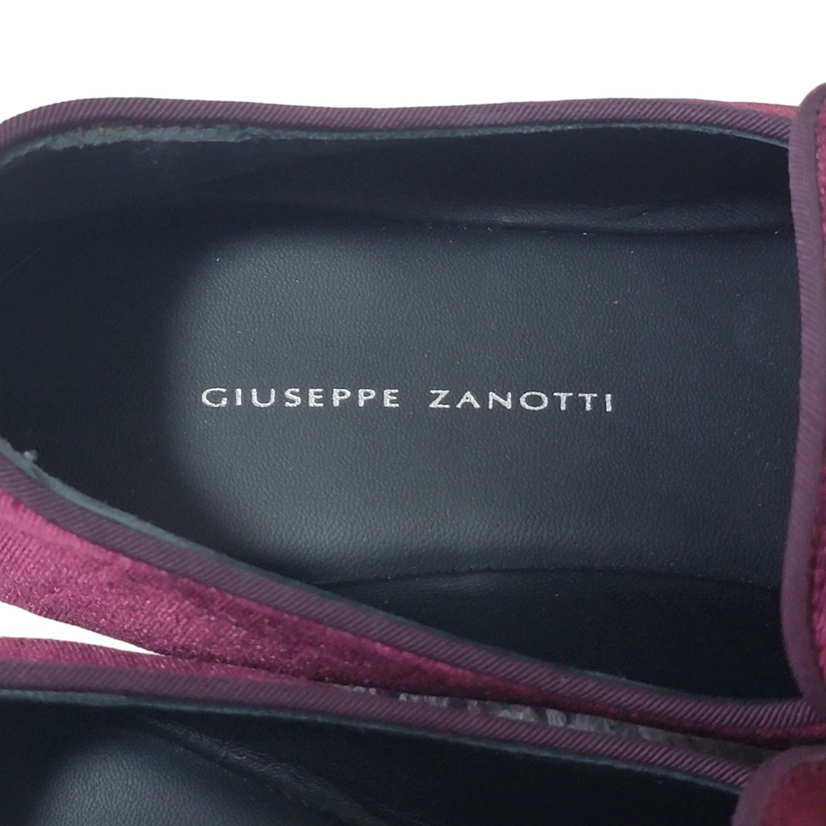 新品同様】GIUSEPPE ZANOTTI レザー ロゴ スニーカー smcint.com