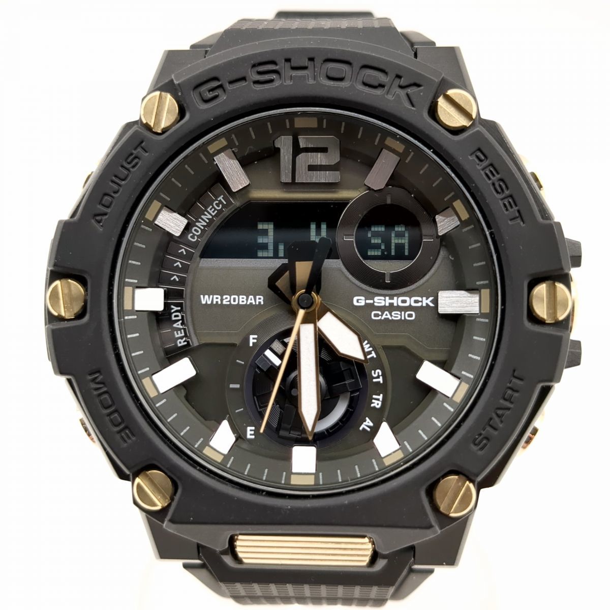 CASIO G-SHOCK GST-B300B-1AJF 203317A0932 ブラック アナログ ソーラー電池 腕時計 カシオ ジーショック ◆3109/宮竹店_画像1