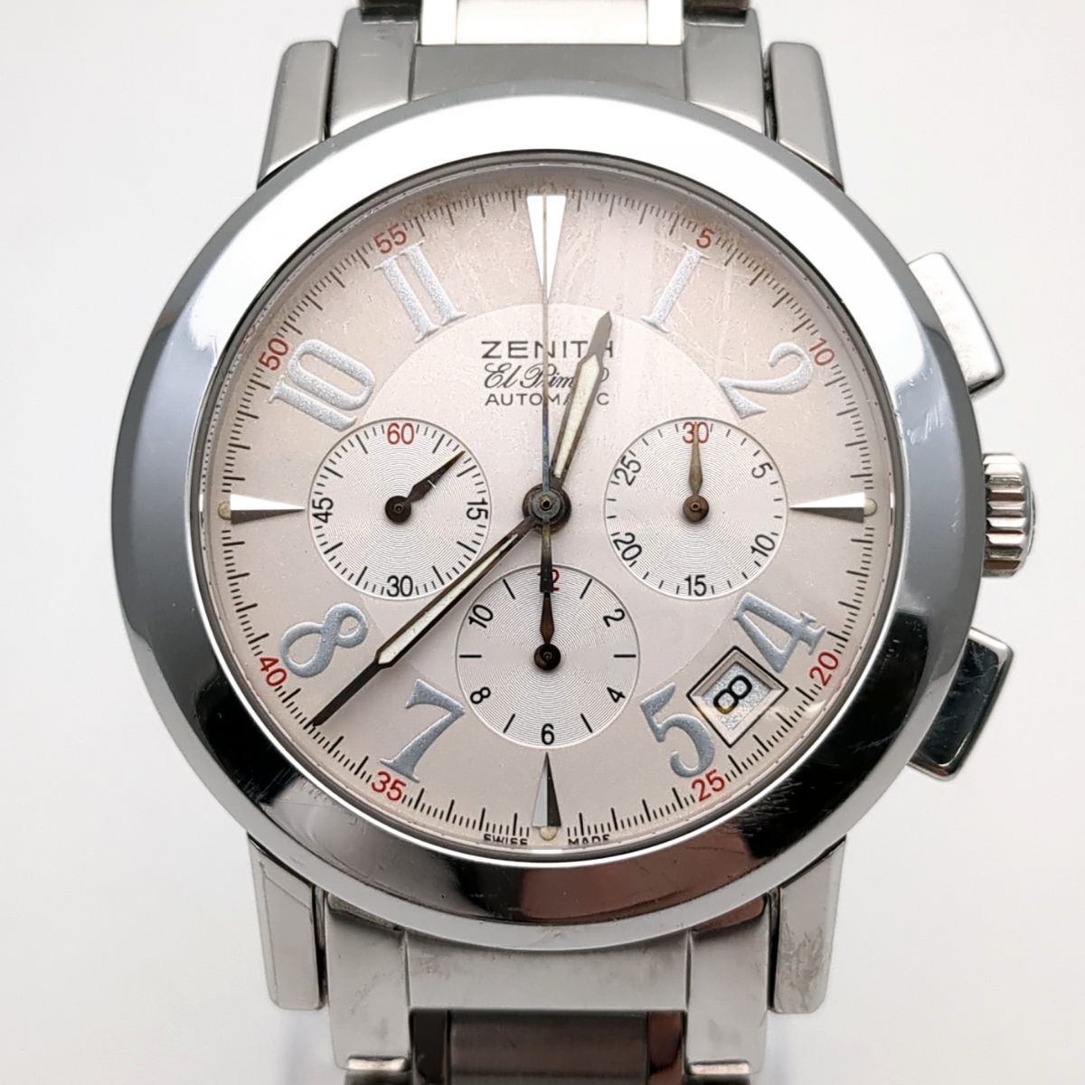 【限定販売】 ZENITH ゼニス 01/02.0450.400 ポートロワイヤル クロノグラフ 自動巻き 本体のみ SS メンズ 腕時計 ◆3102/掛川店 ゼニス 【限定販売】 ZENITH ゼニス 01/02.0450.400 ポートロワイヤル クロノグラフ 自動巻き 本体のみ SS メンズ 腕時計 ◆3102/掛川店 ゼニス