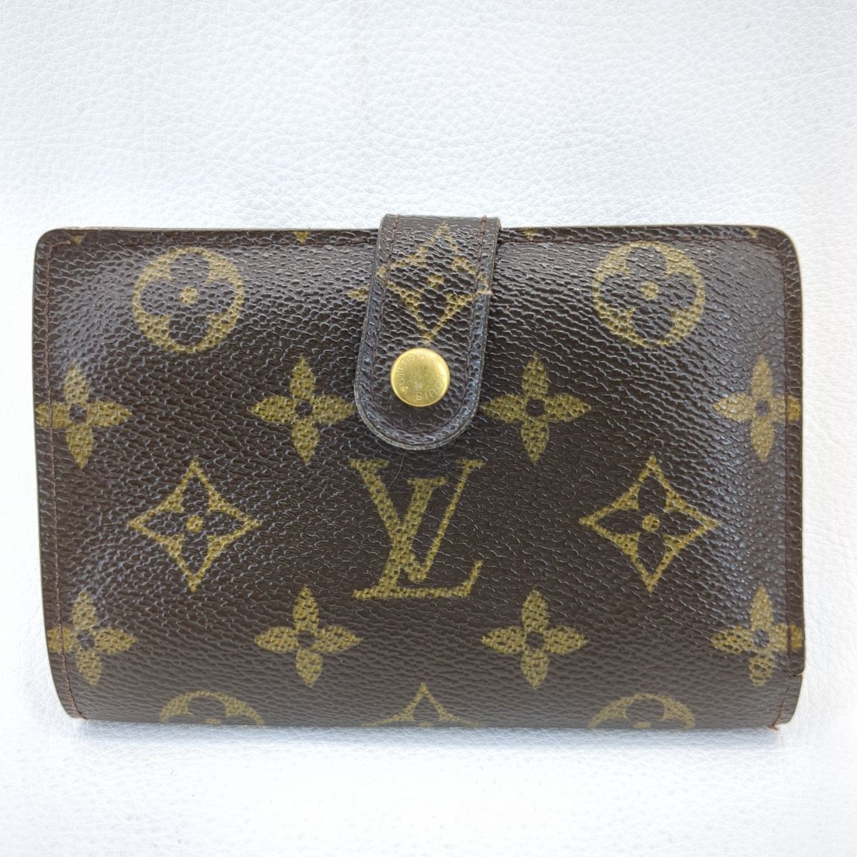 ルイヴィトン　二つ折り財布　ポルトモネビエヴィエノワ　モノグラム　M61663　がま口　LOUIS VUITTON　中古　◆3111/藤枝インター店_画像1