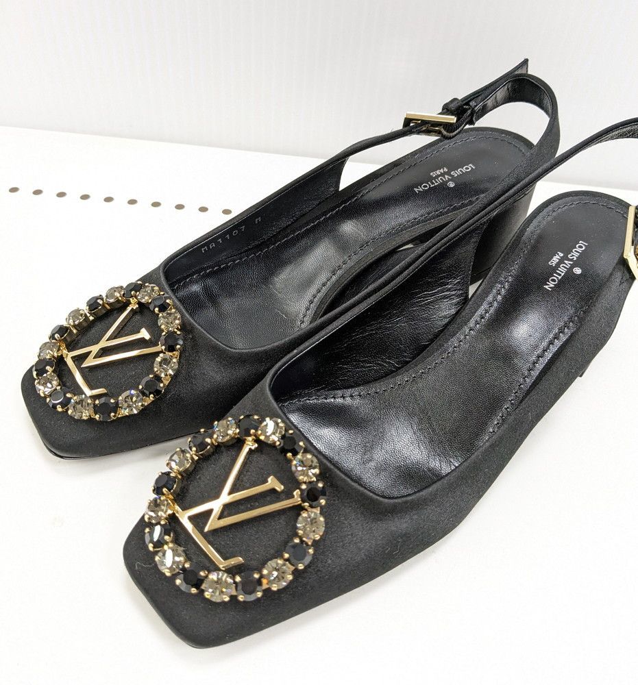 ルイ ヴィトン LOUIS VUITTON バックストラップ ミュール サンダル
