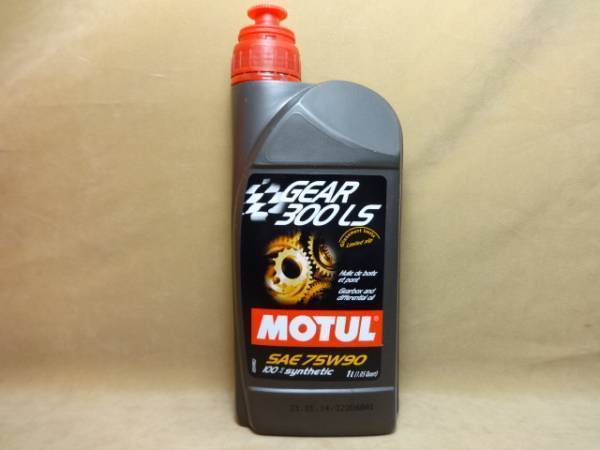 モチュール ギアオイル GEAR 300 LS 75W90 1L 2本セット MOTUL　(1)”