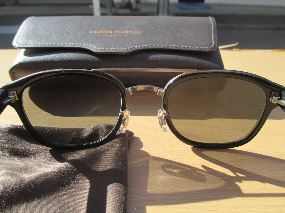 ☆オリバーピープルズ OLIVER PEOPLES 51□22-145 Moreton BK/P サングラス◆ケース付き14,991円_画像8