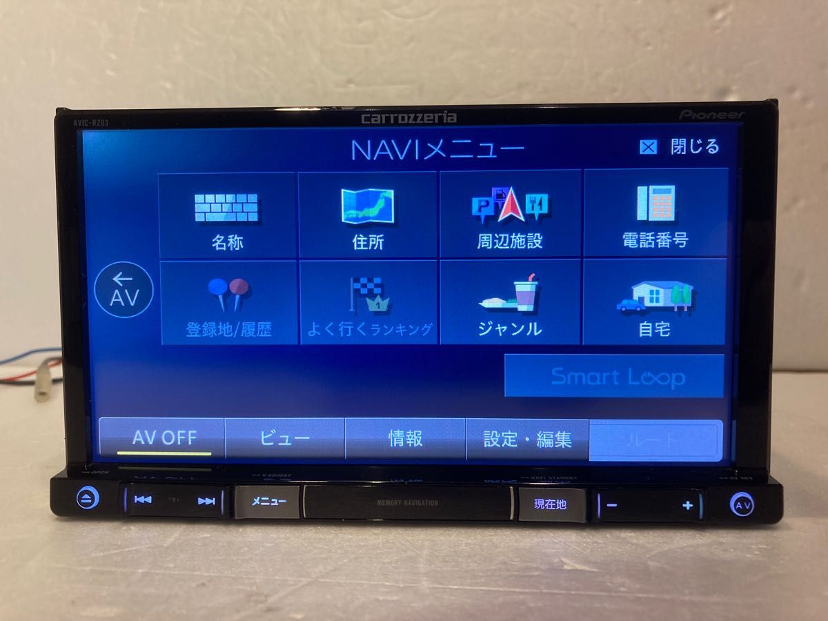 正規品好評 ヤフオク! - カロッツェリア メモリーナビ AVIC-RZ03 地図