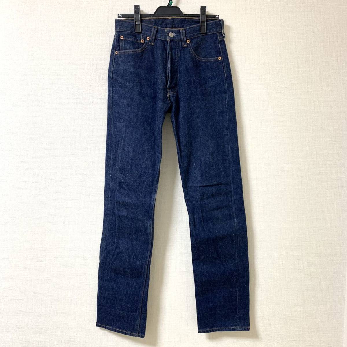 90s 90年代 levis リーバイス 501 W29 usa製 デニム 古着 vintage ヴィンテージ ビンテージ 米国製 パンツ オールド 濃紺 ジーンズ ミント_画像1