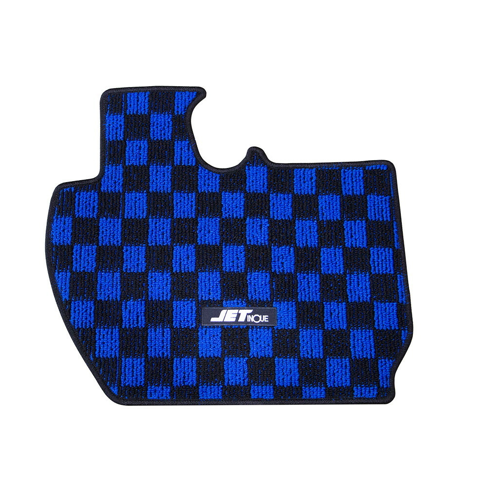  for truck goods jet inoue car make special floor mat for driver`s seat blue / black 17 Super Great 523201
