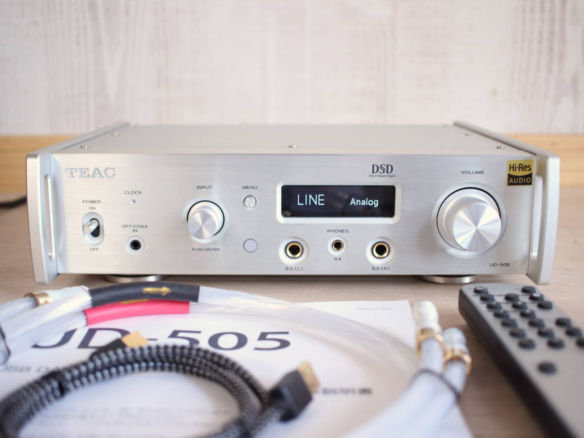 TEAC TEAC TEAC ティアック UD-505-X/S(シルバー) USB DAC