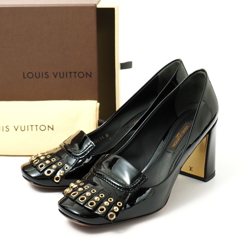 GN0897*イタリア製*ルイヴィトン Louis Vuitton*パテントレザー