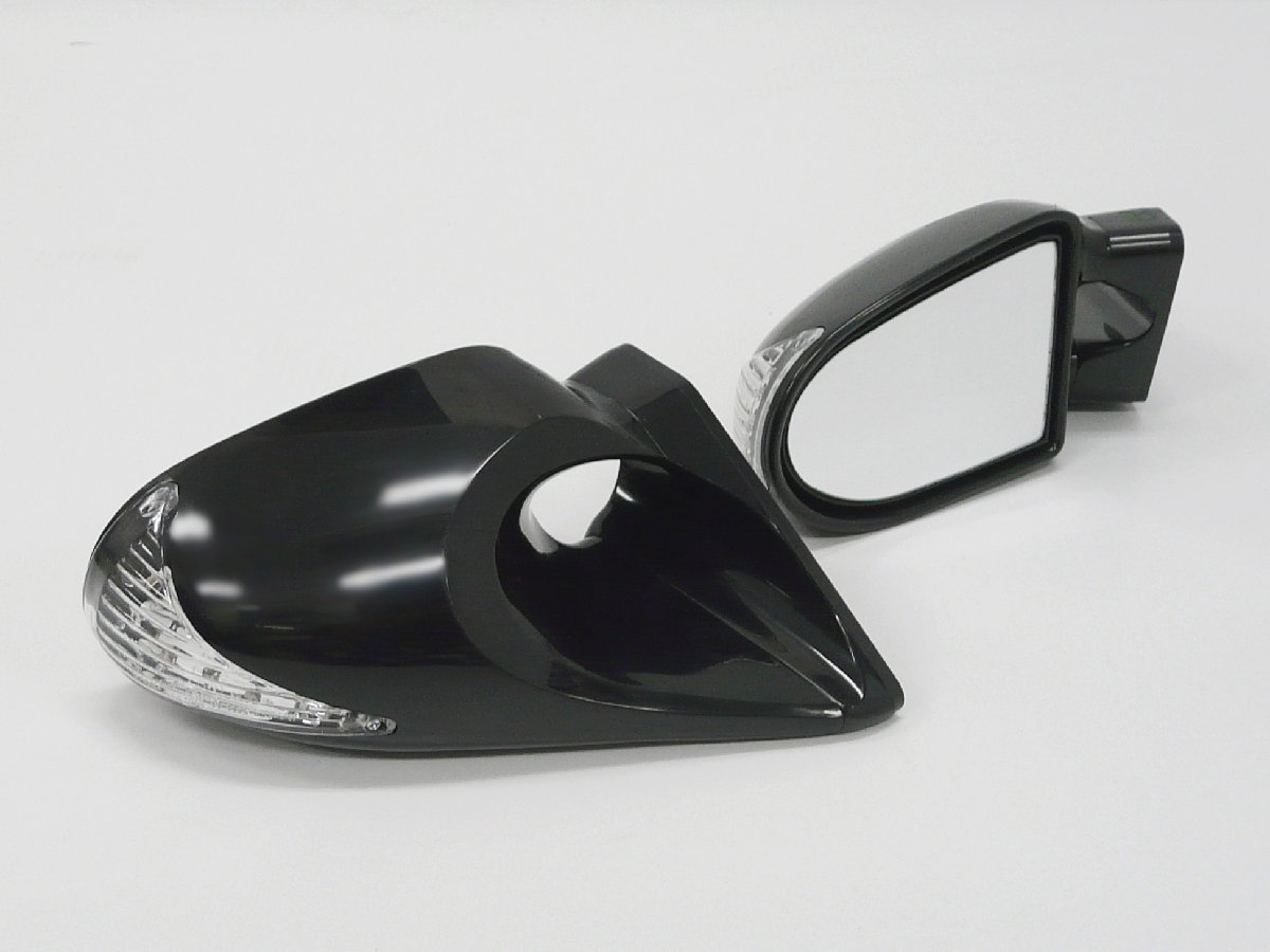 RX-8 SE3P LED turn signal attaching aero mirror black carbon type K6