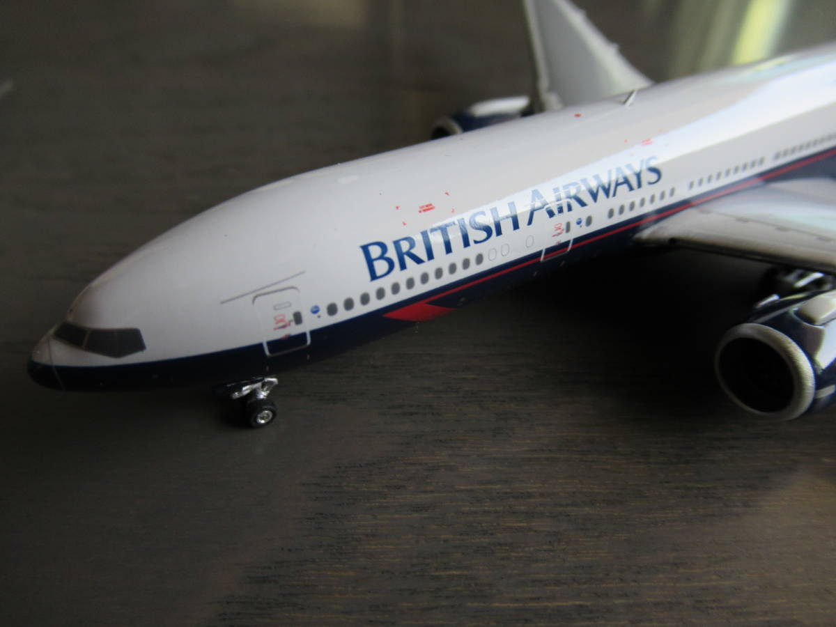 Phoenix Phoenix 1/400 British Airways yellowtail tissue air way sbo- wing 777-200ER G-VIIC