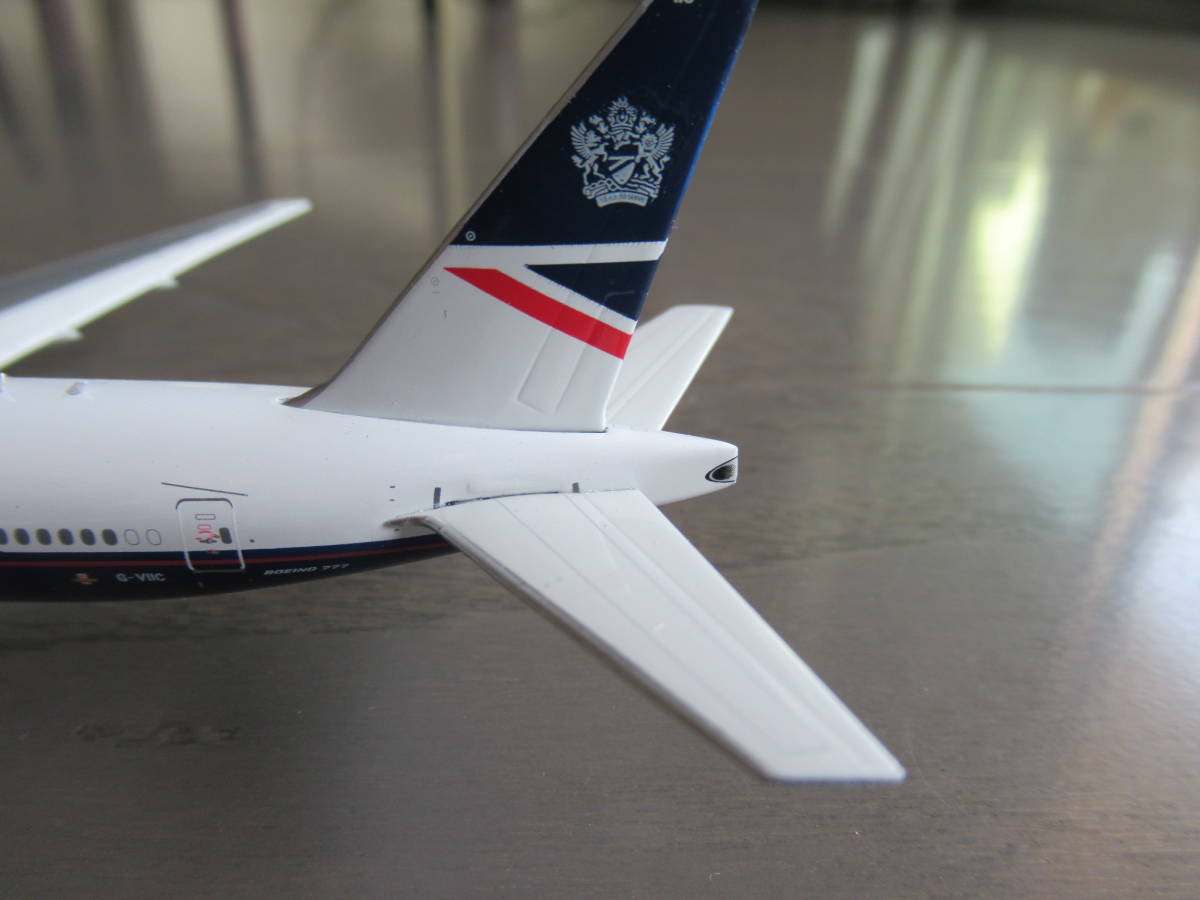 Phoenix Phoenix 1/400 British Airways yellowtail tissue air way sbo- wing 777-200ER G-VIIC