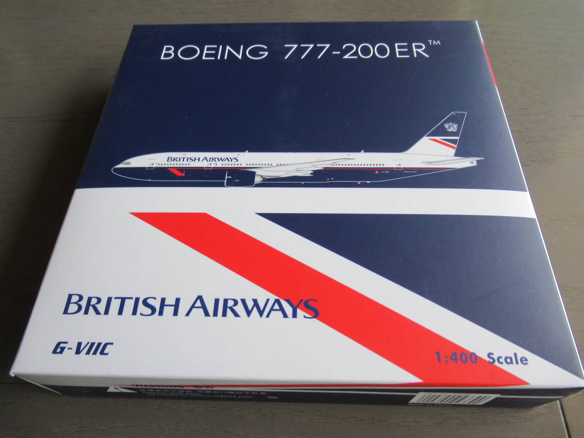 Phoenix Phoenix 1/400 British Airways yellowtail tissue air way sbo- wing 777-200ER G-VIIC