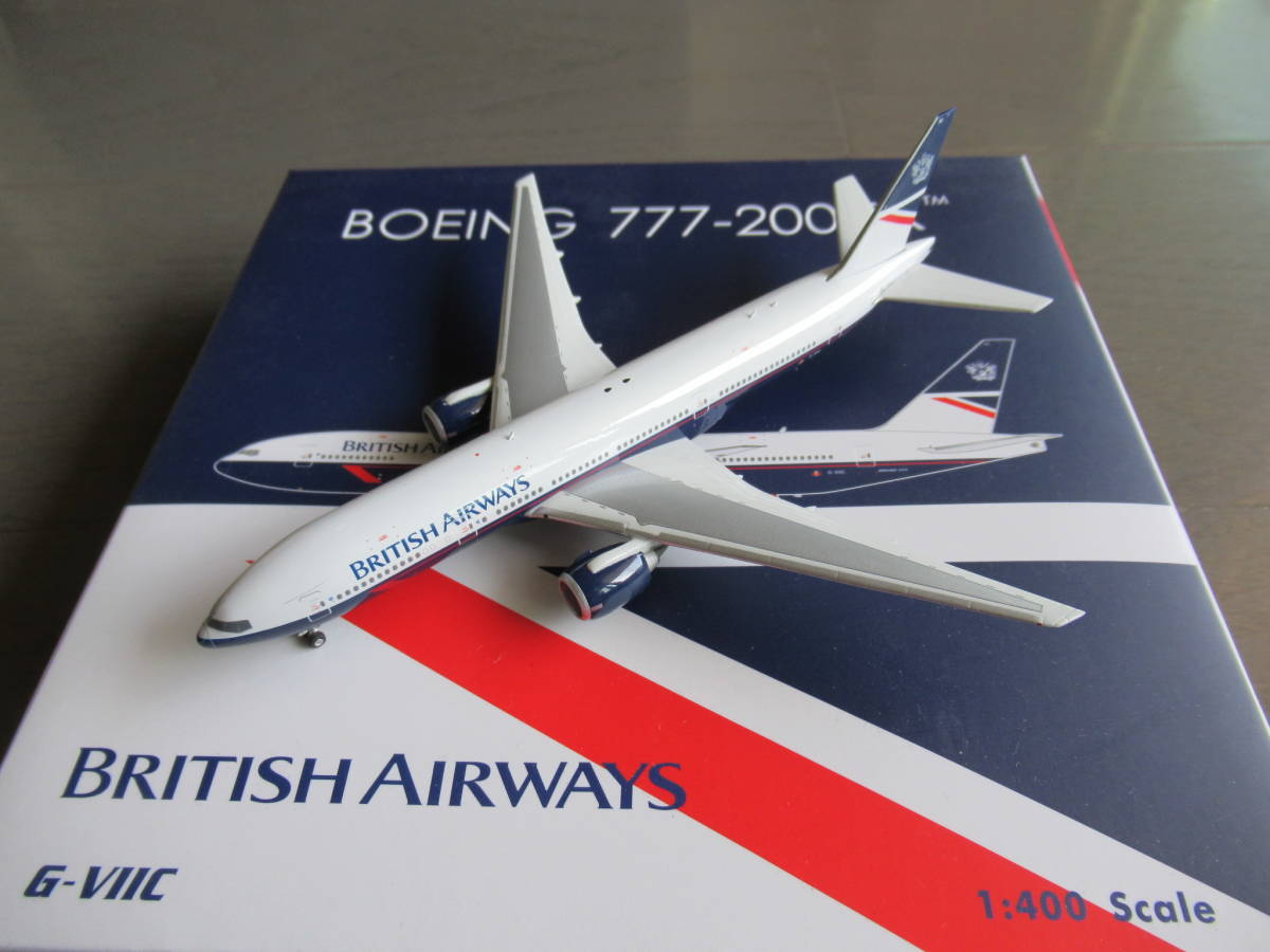 Phoenix フェニックス 1/400 British Airways ブリティッシュエアウェイス ボーイング777-200ER G-VIIC