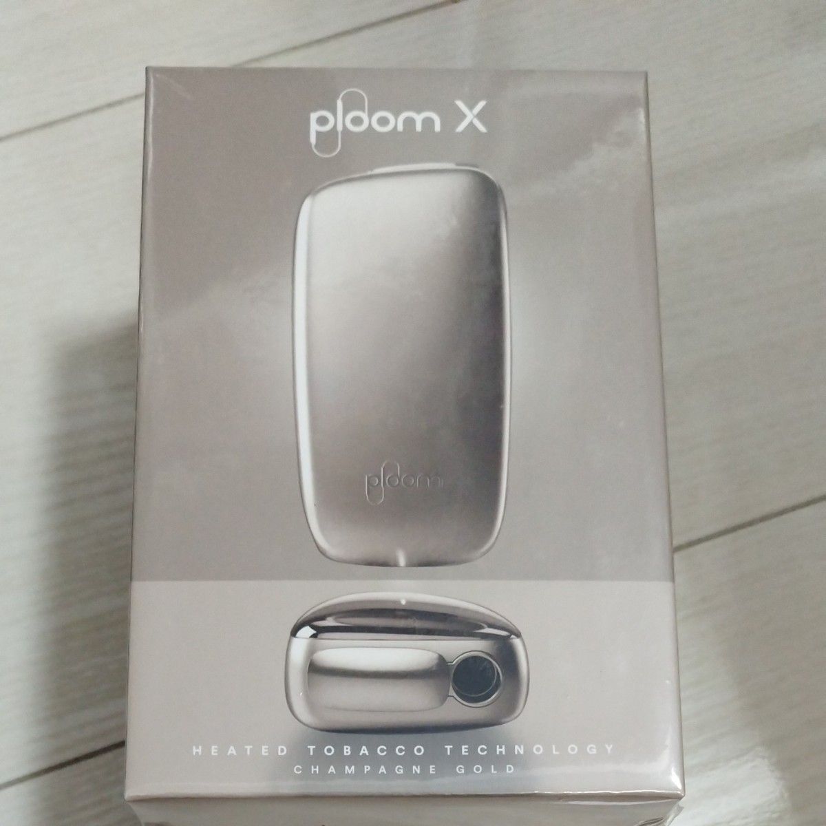 新品未開封 ploomXスターターキット 限定色シャンパンゴールド｜PayPay