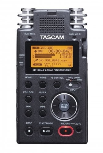 TASCAM リニアPCMレコーダー 24bit/96kHz対応 DR-100MKII