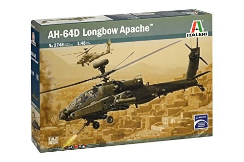 タミヤ イタレリ 1/48 ヘリコプターシリーズ No.2748 AH-64D ロングボウ ア_画像1