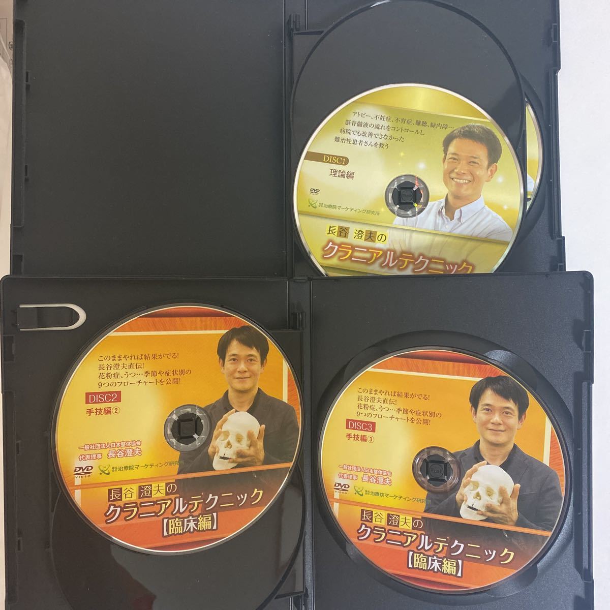 整体 DVD 4種類 長谷澄夫 内臓 クラニアル 和整體 国際整体協会-