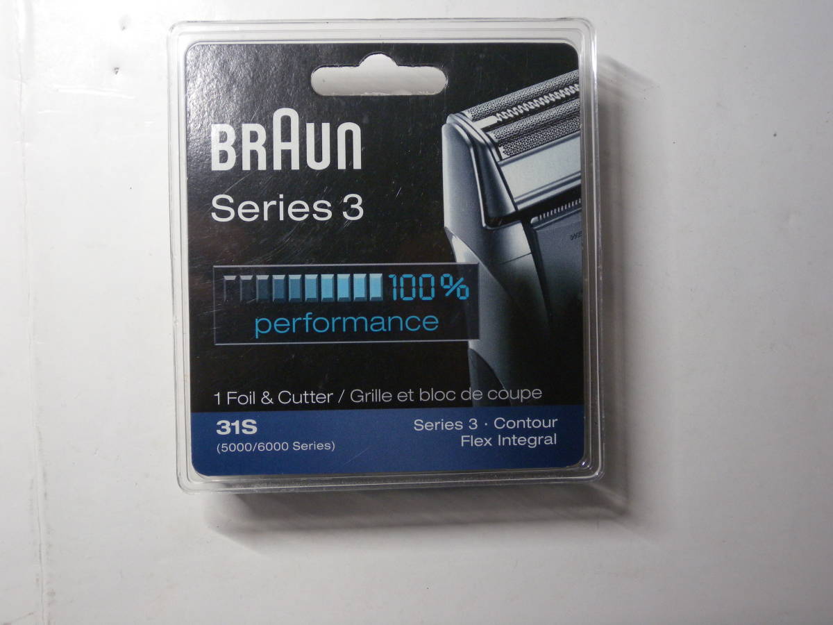 BRAUN ブラウン 替刃 網(wǎng)刃 振動(dòng)刃 セット 31S