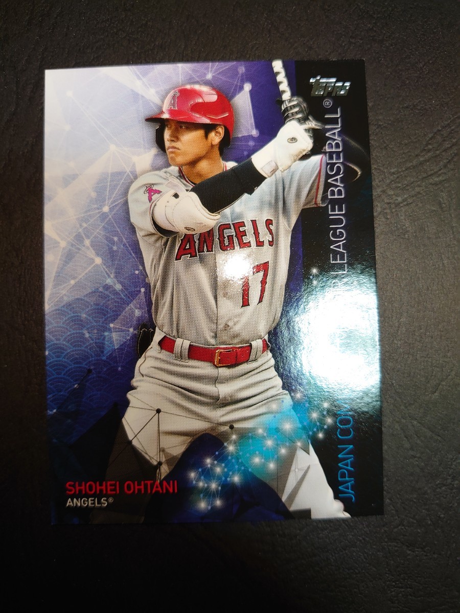 スリーブに topps japan edition 大谷翔平 トップス MLB 日本代表