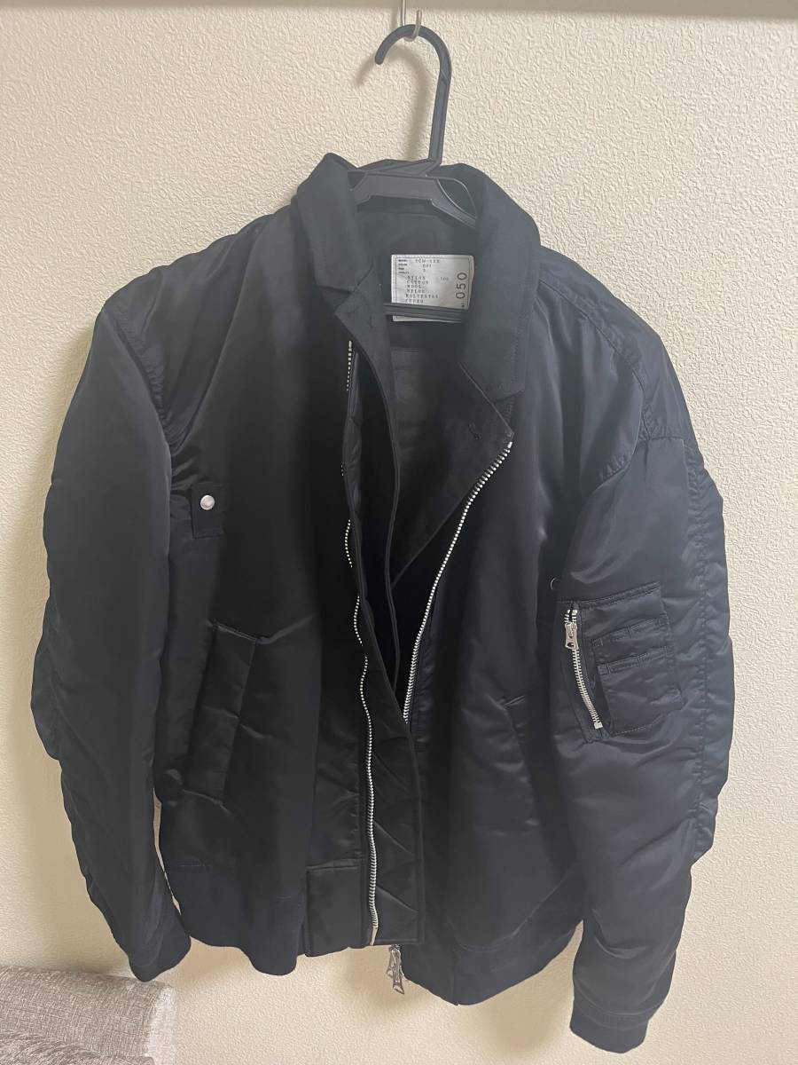 Yahoo!オークション - 【人気商品 】Sacai(サカイ) MA-1 Yahoo!オークション - 【人気商品 】Sacai(サカイ) MA-1