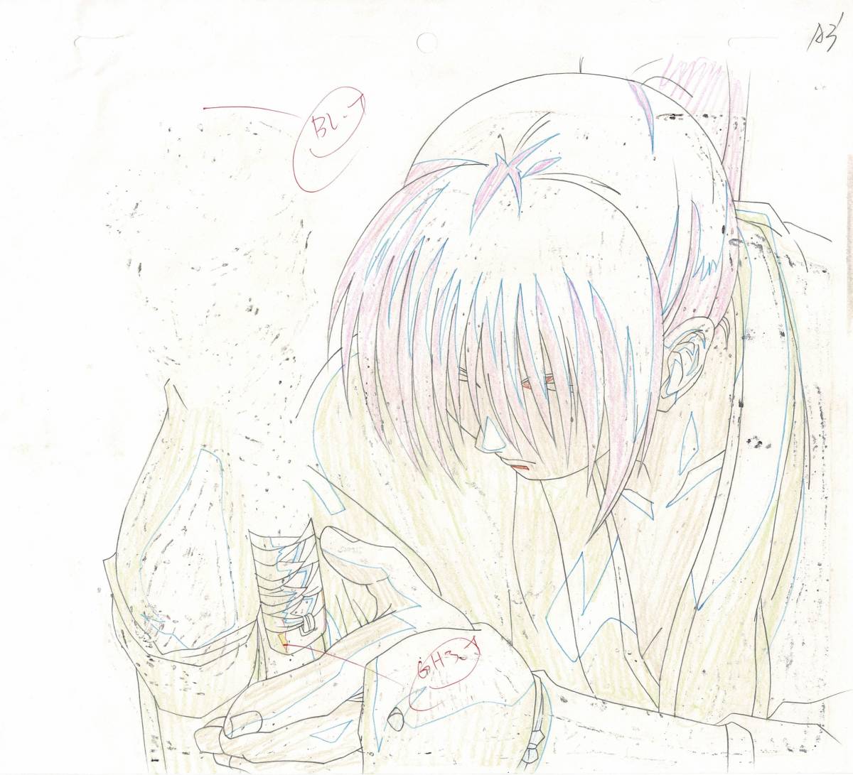  Rurouni Kenshin - Meiji . customer ...-.. compilation ... heart cell picture animation original picture peace month ........ Studio Dean [A280]