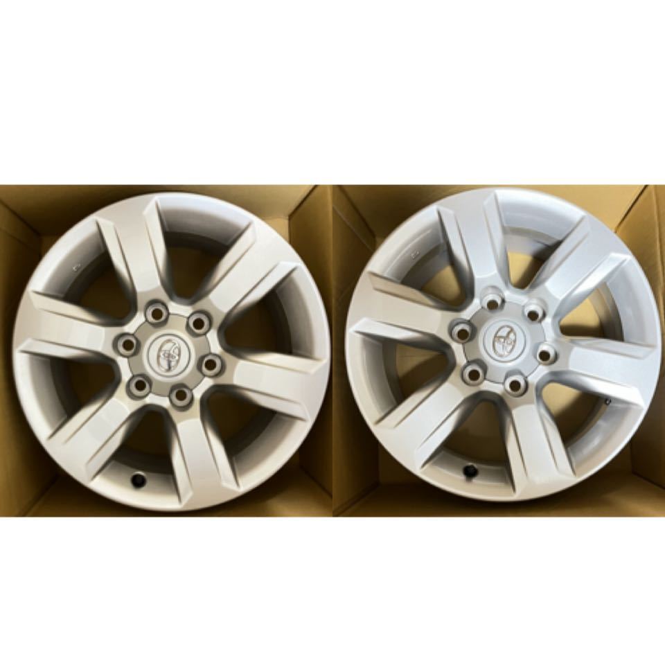  Toyota finest quality beautiful goods TOYOTA 150 series gully scratch less Land Cruiser Prado 17 -inch original wheel 4ps.