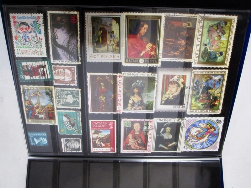 16 40-549244-14 [Y] 海外切手 外国切手 バインダー 4冊 まとめて 使用済み 日本切手含む コレクション 福40の画像6