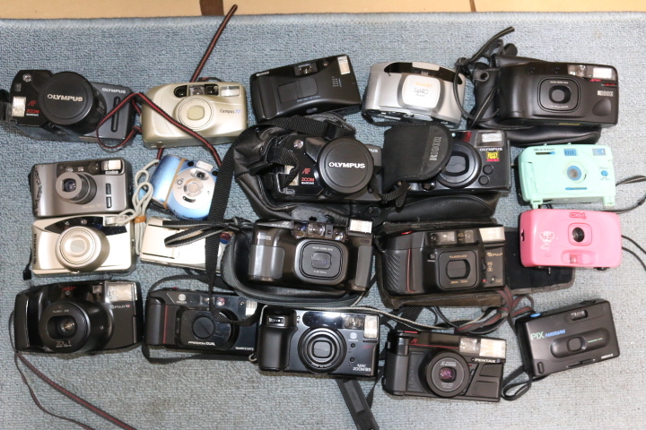 ヤフオク! - ☆訳あり大特価☆ コンパクトカメラ まとめて20台 #D4...