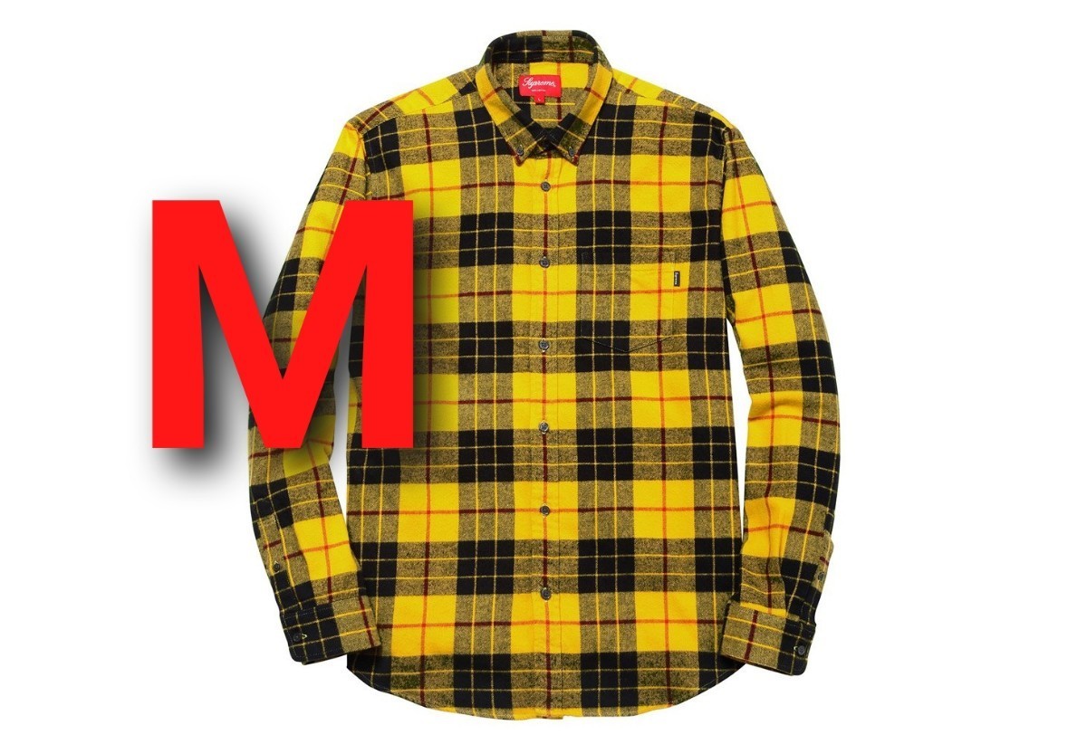 supreme heavy flannel shirts ネルシャツ-