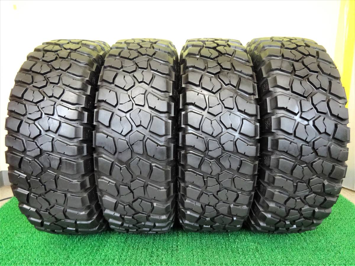 10852 中古 4本 LT 255/75R17 111/108Q BFグッドリッチ マッドテレーン T/A KM2 2020年製 255 75 17 255-75-17 255/75/17_画像1