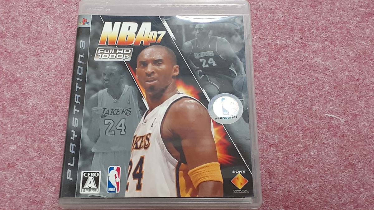 ◇　ＰＳ３　【ＮＢＡ０７】箱/説明書/動作保証付_画像1