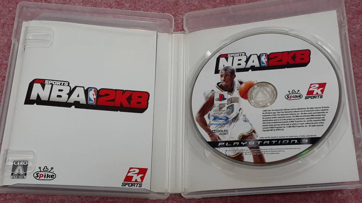 ◇　ＰＳ３　【ＮＢＡ　２Ｋ８】箱/説明書/動作保証付_画像3