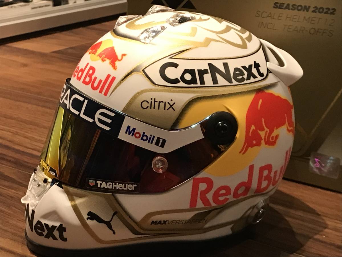 M.フェルスタッペン F1 2019 1/2 ヘルメット-