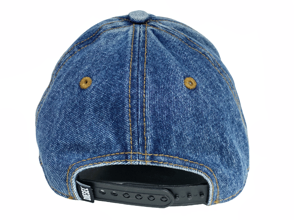  diesel A03702 0PBAL with logo woshu Denim jeans cotton Baseball cap size 2