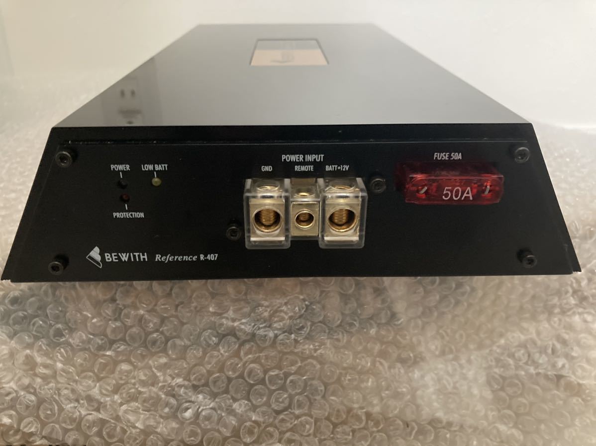BEWITH ビーウィズ Reference R-407 4ch アンプ|Yahoo!フリマ(旧