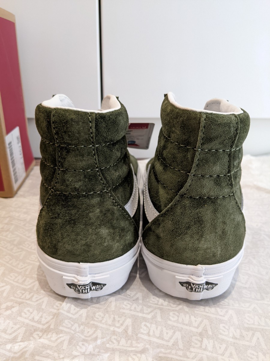  новый товар US план VANS SK8-HI SUEDEske высокий водоотталкивающая отделка Van z24.5cm спортивные туфли 