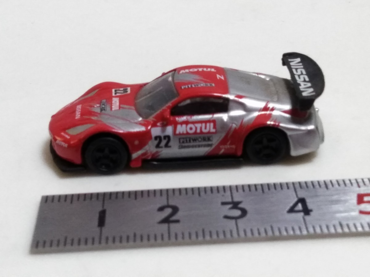 送料１２０円〜京商1:100　ニッサン フェアレディＺ ミニカー NISSAN Z33 JGTC 2004 MOTUL #22 1/100　 ９２３６６１_画像1