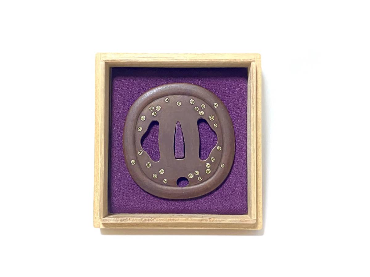 鐔 鍔 鉄 金象嵌 箱入り 美品 | www.livusinc.com.br
