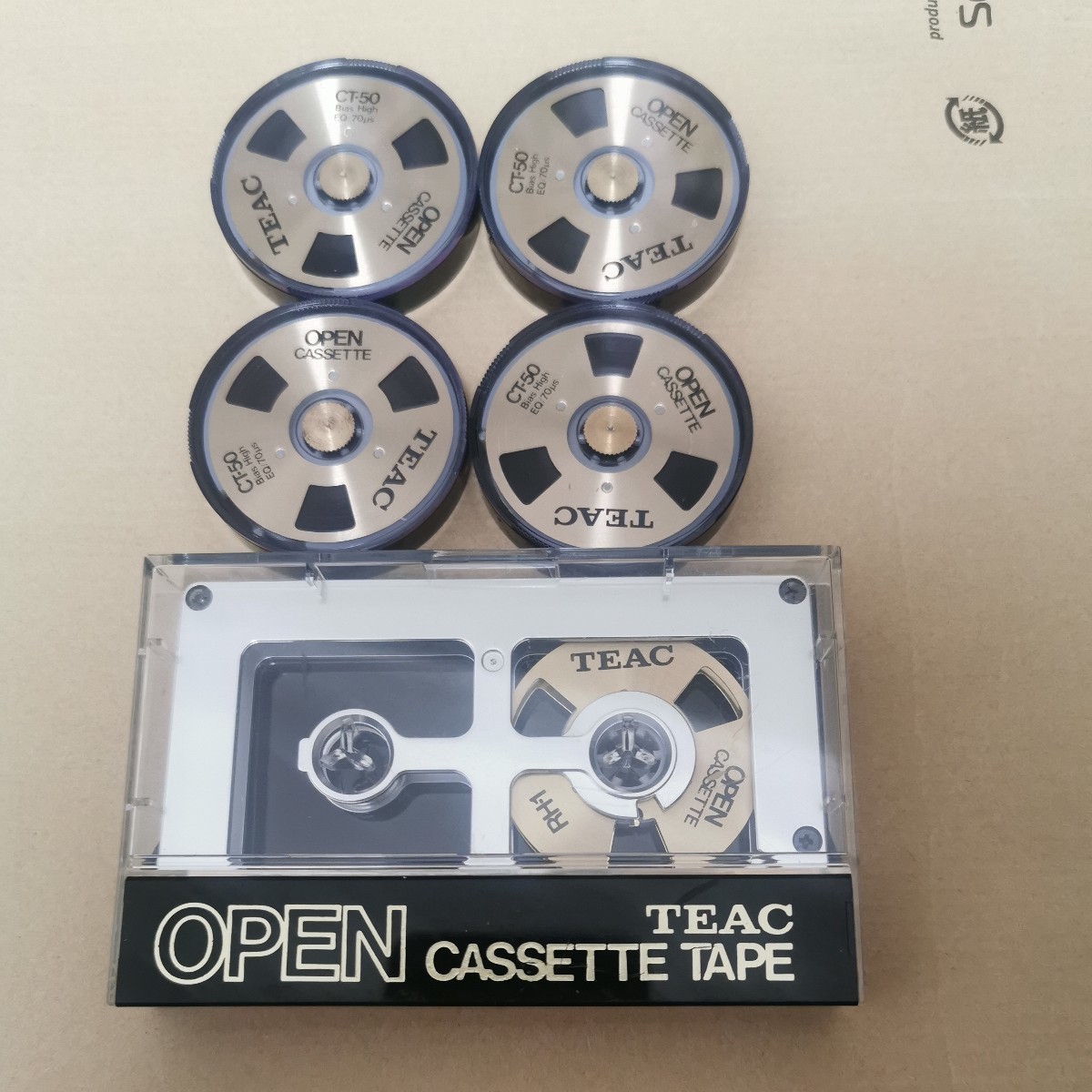 OO カセットテープ Teac ハイポジション TEAC OPEN オープンカセット