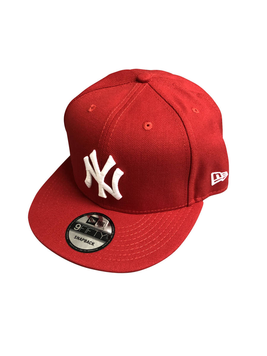 cap-237 NEW ERA 9FIFTY SNAPBACK MLB New York Yankees ニューエラ キャップ ベースボールキャップ 帽子 レッド
