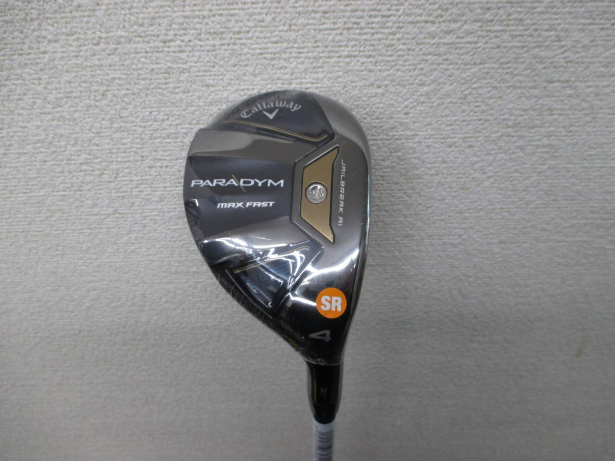 ●新品●2023年キャロウェイ PARADYM MAX FASTユーティリティ●H4●21度●SPEEDER NX 40 for Callaway●SR●日本仕様_画像1