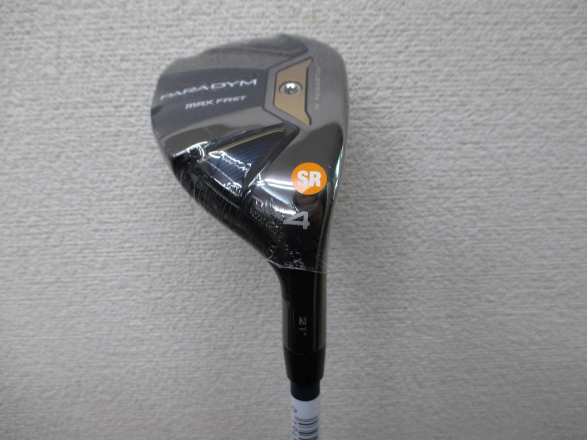 ●新品●2023年キャロウェイ PARADYM MAX FASTユーティリティ●H4●21度●SPEEDER NX 40 for Callaway●SR●日本仕様_画像2