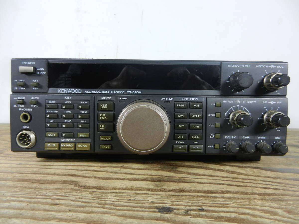 ▼無線機 ケンウッド KENWOOD TS-690V HF帯 50MHz ※ジャンク品 ■100の画像2