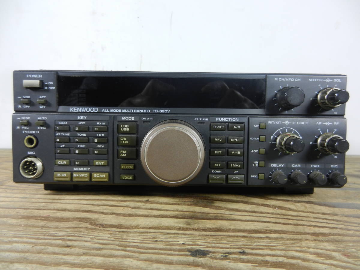 ▼無線機 ケンウッド KENWOOD TS-690V HF帯 50MHz ※ジャンク品 ■100