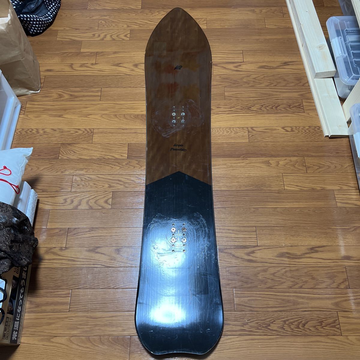 K2 SIMPLE PLEASURS 156 シンプルプレジャー パウダーボード