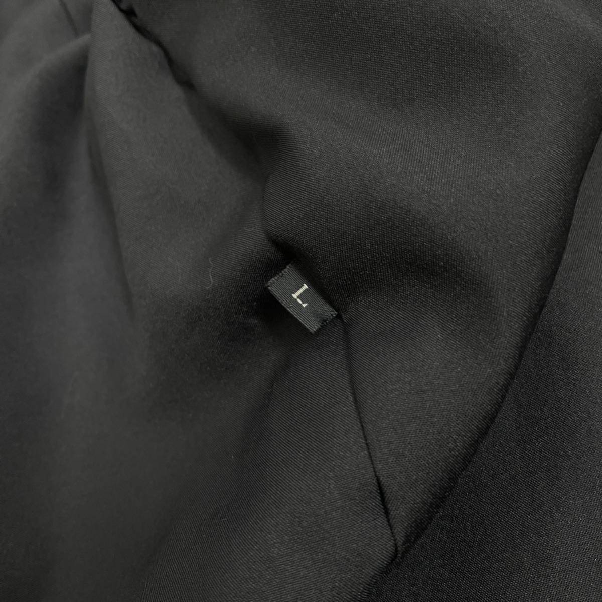 【七福】fk290 SAGAMINK 紳士 メンズコート セミロングコート デザインコート ミンクコート ブラックミンク 貂皮 mink身丈 約 90cm_画像8